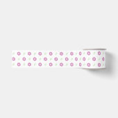 Gros-grain Ruban rose floral (Devant)