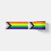 Gros-grain Ruban satiné LGBTQ+ Pride (Devant)