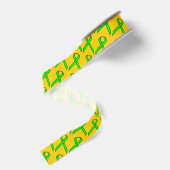 Gros-grain Ruban standard vert cime (Dos)