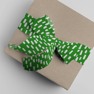 Gros-grain Ruban vert brillant pour broyage à grains de grais