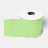 Gros-grain Ruban vert kiwi uni (Bobine)