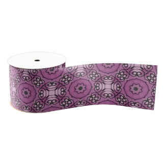 Gros-grain Ruban violet