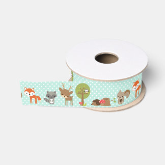 Gros-grain Ruban Woodland