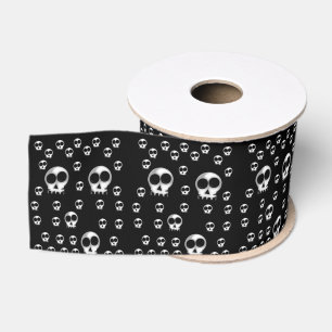Gros-grain squelettes décoratifs en ruban