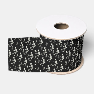 Gros-grain squelettes décoratifs en ruban