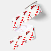 Gros-grain véntines de ruban décoratif amour (Dos)