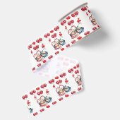 Gros-grain véntines de ruban décoratif amour (Dos)
