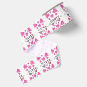 Gros-grain véntines de ruban décoratif amour (Dos)