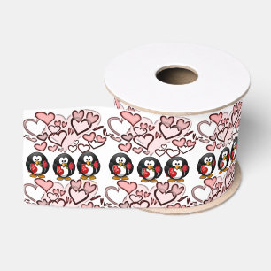 Gros-grain véntines de ruban décoratif amour