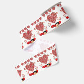 Gros-grain véntines de ruban décoratif amour (Dos)