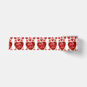 Gros-grain véntines de ruban décoratif amour (Devant)