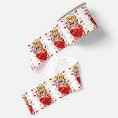 Gros-grain véntines de ruban décoratif amour (Dos)