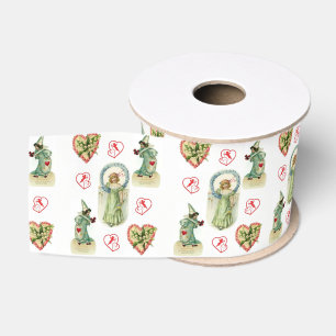 Gros-grain véntines de ruban décoratif amour
