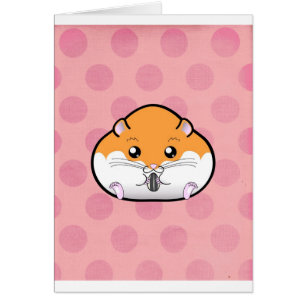 Gros hamster syrien blanc orange