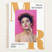 Gros Initiales Jaunes Typographie Photo Rendez-vou (Devant)