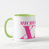 Gros jumbo géant personnalisé XL grande tasse à ca (Gauche)