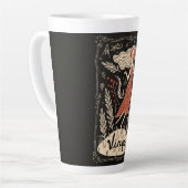 Gros latte de Mug Virgo Celestial Zodiac Art (Angle gauche)