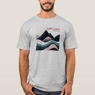 Gros Morne National Park gekleurde heuvels T-shirt