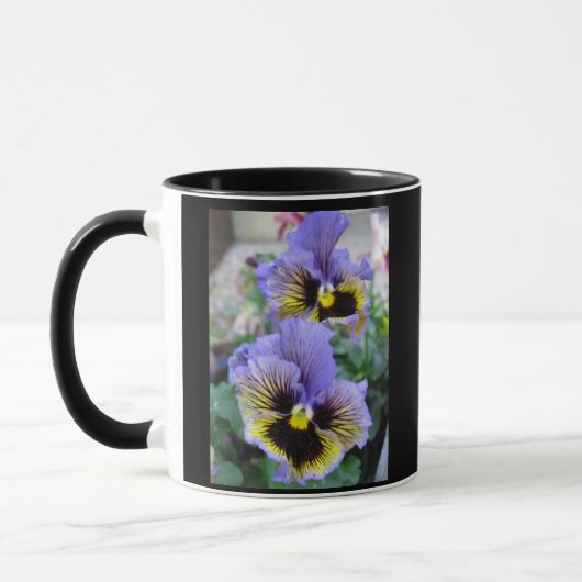 Gros panneaux violets Mug 11 oz (Gauche)