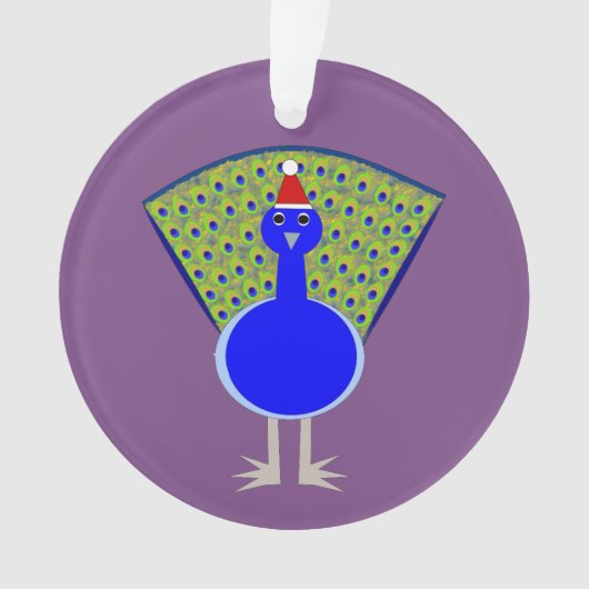 Gros paon de Noël (devant)