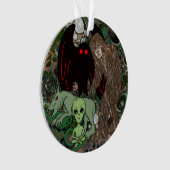 Gros Pied Cryptid, Alien, Chupacabra, Mothman (devant)
