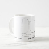 GROS PIED Mug (Devant gauche)