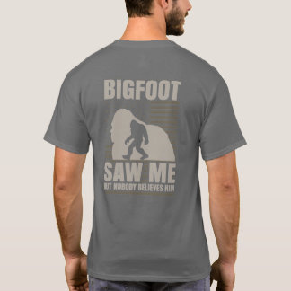 Gros Pied Personnalisé Drôle M'A Vu T-shirt