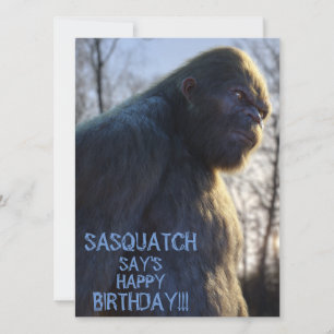 gros pied, sasquatatch, carte plate