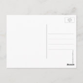 Gros plan de chat Réfléchir à votre carte postale (Dos)