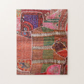 Gros plan de Crazy Quilt - Puzzle (Vertical)