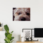 Gros plan sur le chiot Poster (Bureau à domicile)