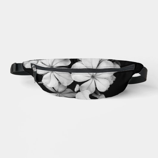 Gros plan sur les fleurs noires et blanches (Recto)