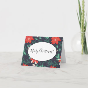 Gros Poinsettias de Noël Rouge et Blanc