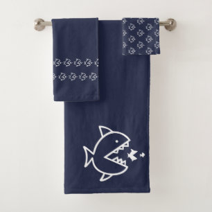 Gros poisson petit poisson Océan Bleu