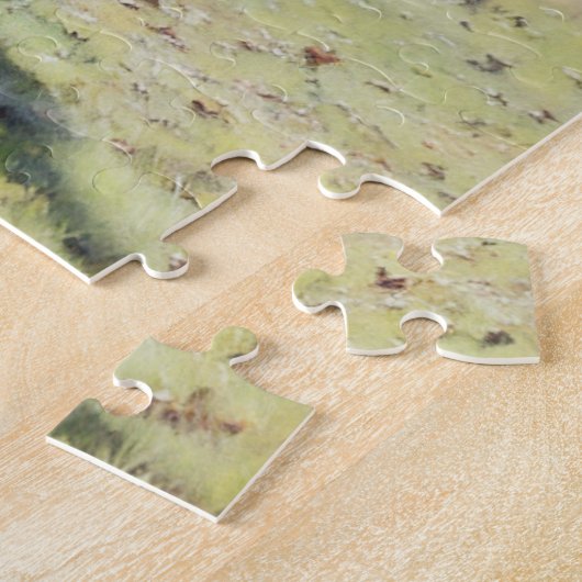 Gros Puzzle animal Llama Fuzzy (Côté)