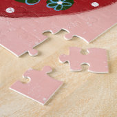 Gros Puzzle de fraise rouge (Côté)