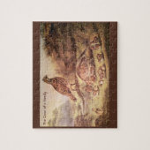 Gros puzzle Quail Family (500 pièces) (Vertical)