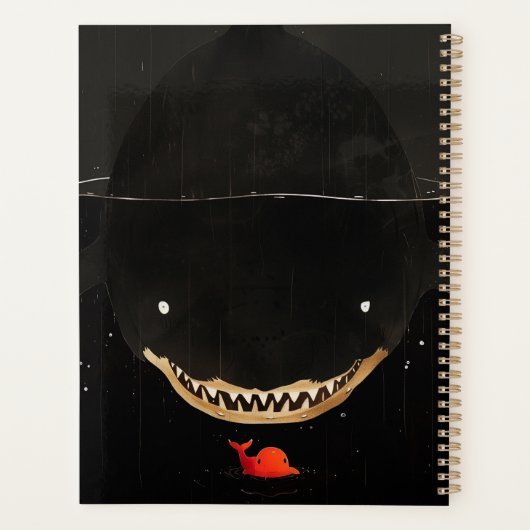 Gros requin foncé (Dos)