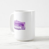 Gros rêves pour les plats Mug (15oz) (Devant gauche)