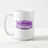 Gros rêves pour les plats Mug (15oz) (Gauche)