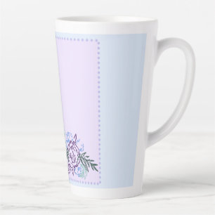 Gros Rose Lavender Latte Mug