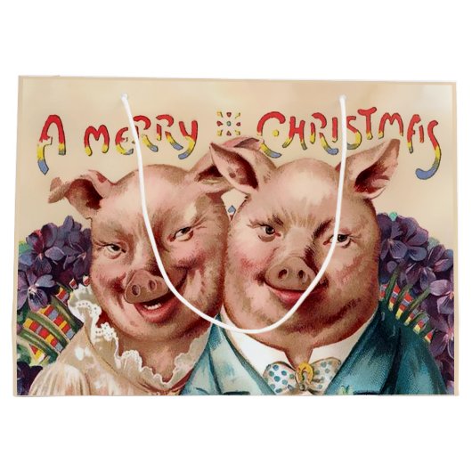 Gros sac cadeau de Noël (Dos)