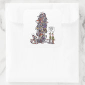 Gros Sore Loser gros autocollants carré (Sac)