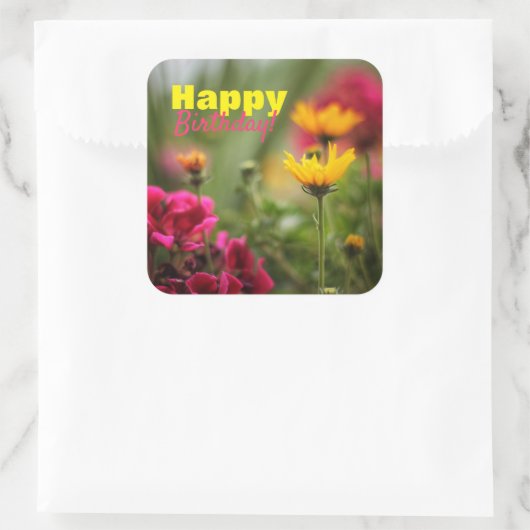 Gros Stickers D'Anniversaire (Sac)