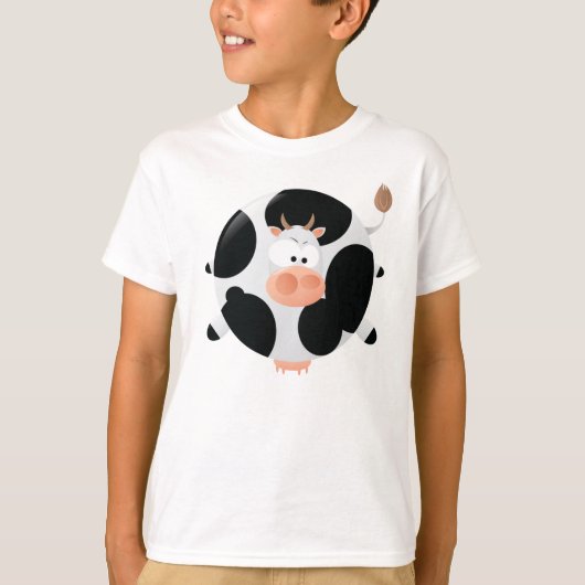 Gros T-shirt de vache (Devant)