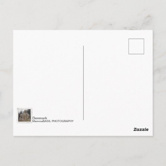 Gros Viking carte postale du Danemark ! (Dos)