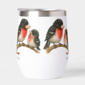 Grosbeak à poitrine Rose étonnante (Droite)