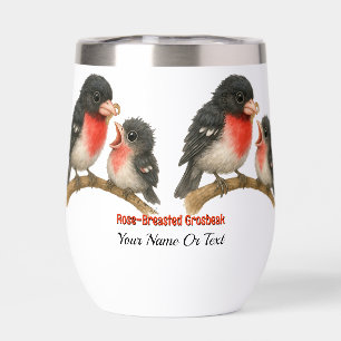 Grosbeak à poitrine Rose étonnante