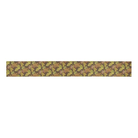 Grosgrain lint-herfst eikel grosgrain lint (Voorkant)