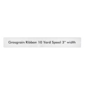 Grosgrain Ribbon 10 Yard Spool 3" breedte Lint (Voorkant)